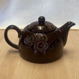 Vtg Pier One Imports Sonomi Line Japanese-Inspired Retired 700ml Etched Teapot